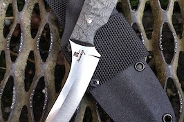 Capreolus gralloching knife in Niolox steel.