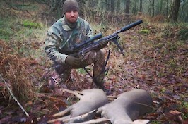 A brace of roe does in Cumbria